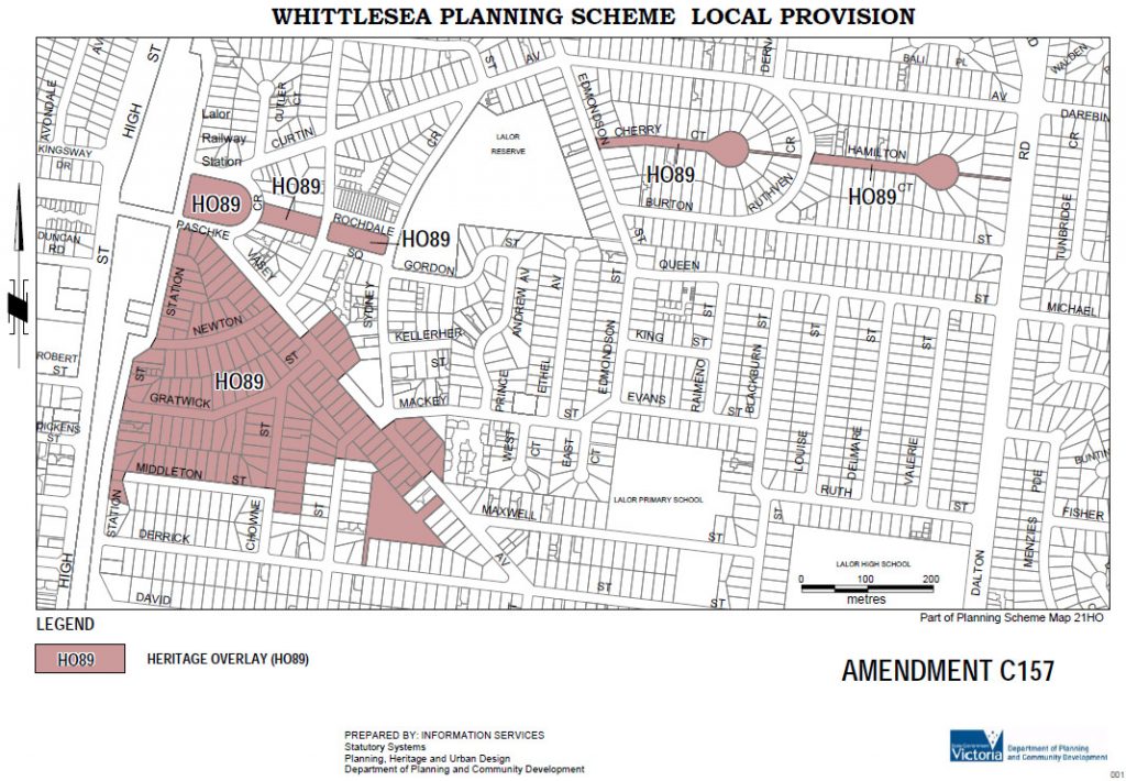 Whittlesea Amendment C157
