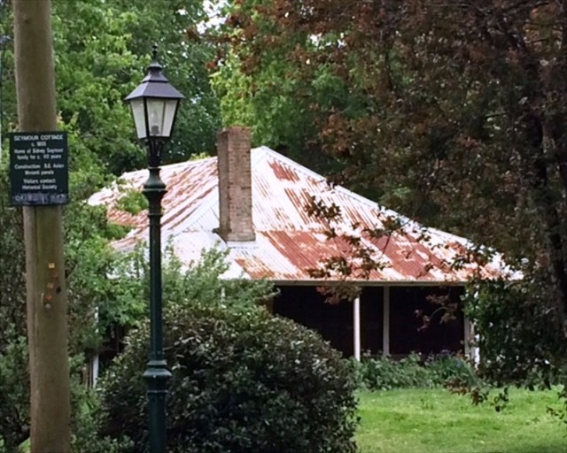 Seymour Cottage, Romsey was built in the 19th century in the gold rush-era and is one of the oldest remaining structures in the area.
